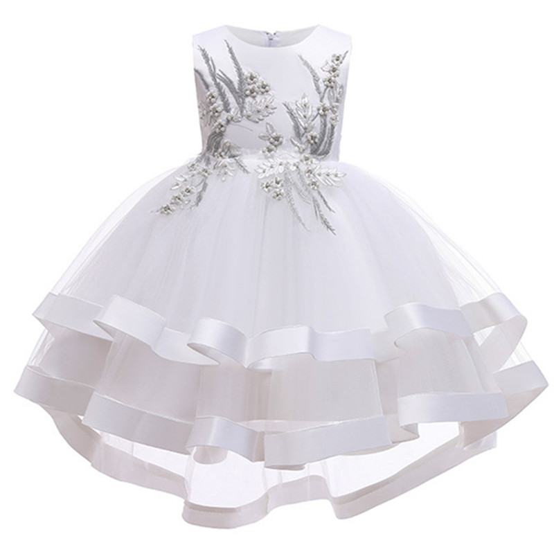 Girls Dress Princess Formal First Communion Children Party Dress Wedding Gown Kids Dresses for Girls Birthday Dress Vestido