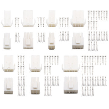 10 sets 2/3/4/6/9/12 pin/way Small Tamiya connector Set Kits mini Tamiya set EL 4.5MM male Female socket plug w