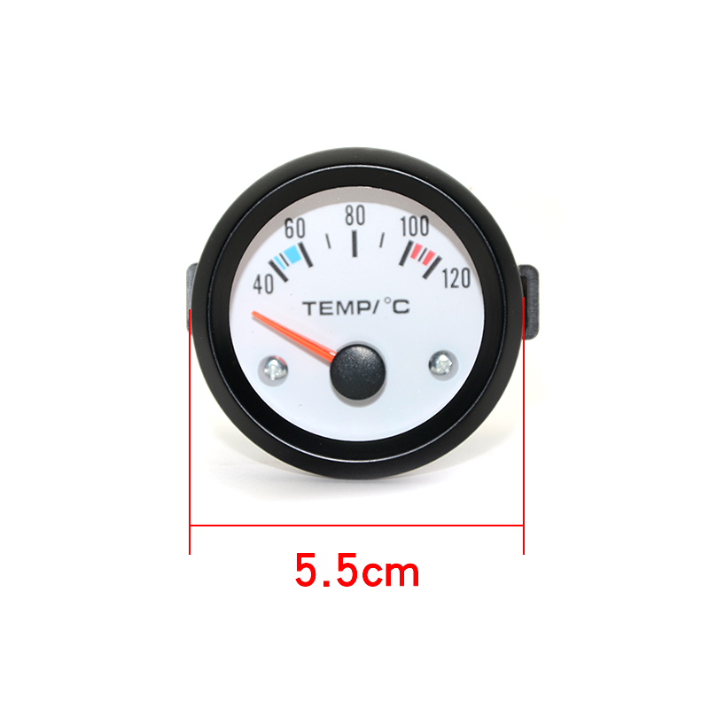2" 52mm White Face Water temp/ Oil temp /Oil press psi/ Oil press kg /Volt /Ammeter /Fuel level (without float) +Gauge Holder