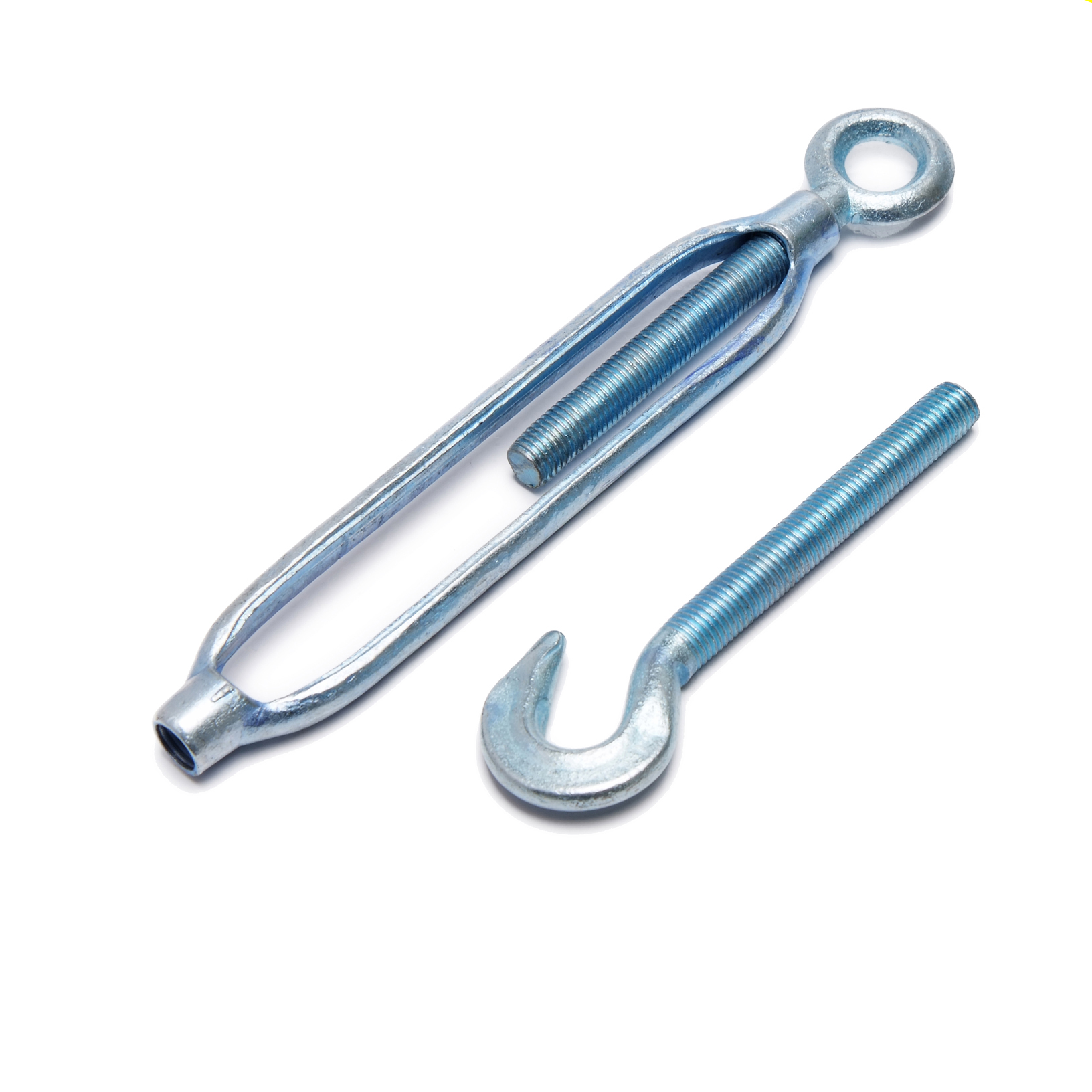 turnbuckle with eye and hook