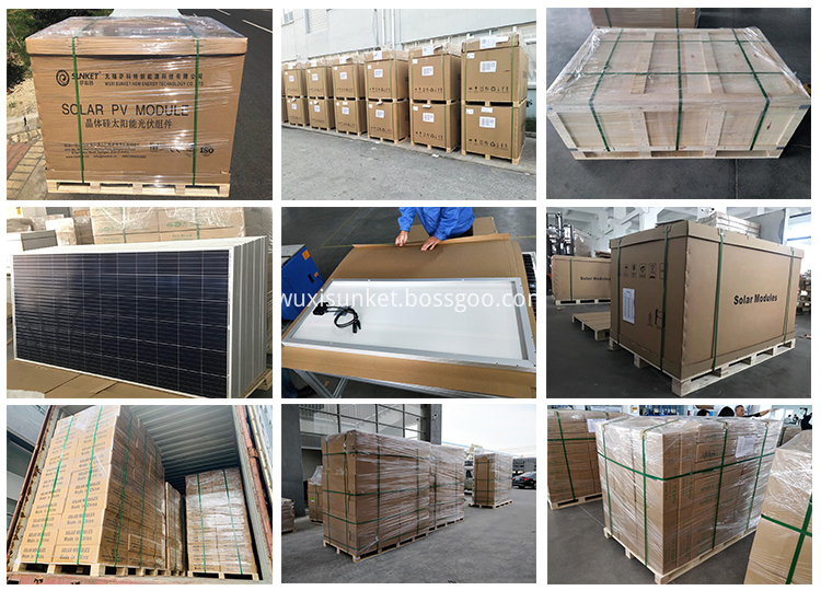 380W solar panel