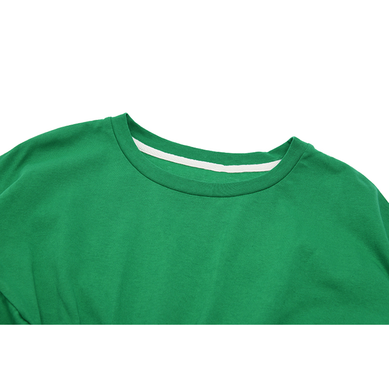 Green T-shirt Dress