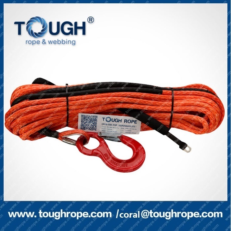 UHMWPE Fiber Hand Winch Rope Kevlar Winch Rope