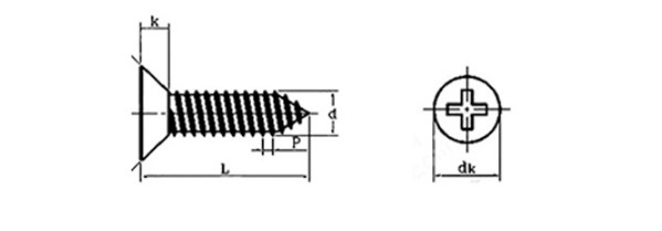 Stainless Steel Self-Tapping Screw