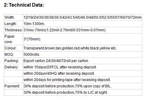 24mm Brown Kraft Paper Tape