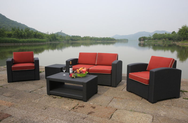 Hot Sale Plastic Garden Sofa, Leisure Sofa, Patio Sofa, Plastic Injection Sofa