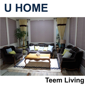 U Home Italy Sofa Fashion Sofa Three Seat Sofa Cown Leather Sofa Function Sofa