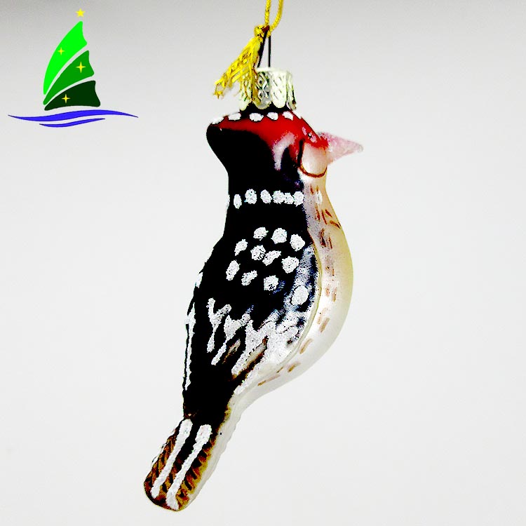 Handmade Glass Bird Ornament Handmade Glass Bird Ornament