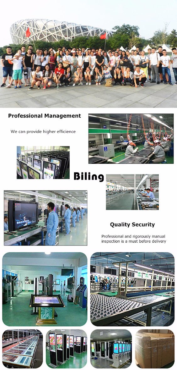 OEM/ODM Advertising Video Player 43 Inch Wall Mount Digital Signage Touch Screen LCD Monitor 3D Outdoor Advertising LCD Digital Signage