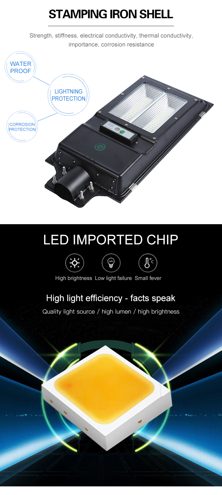 solar street light