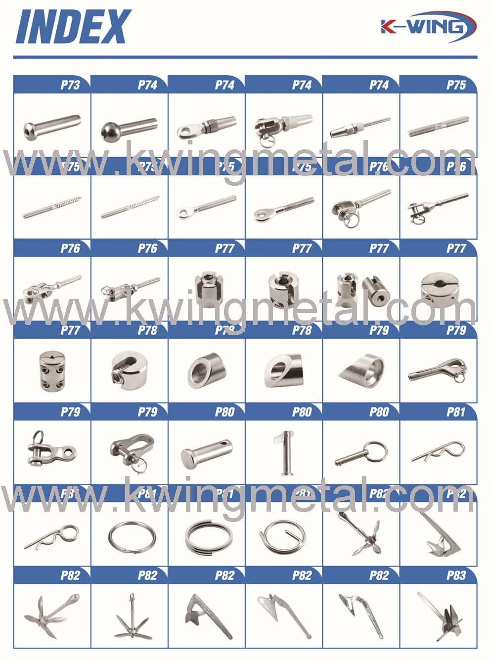 Stainless Steel Dual Thread Screw