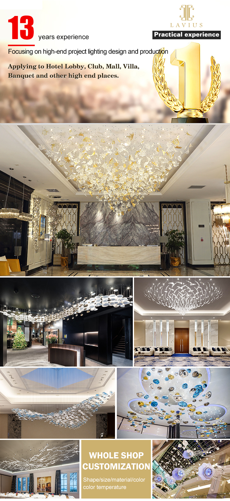 Customized  chandelier