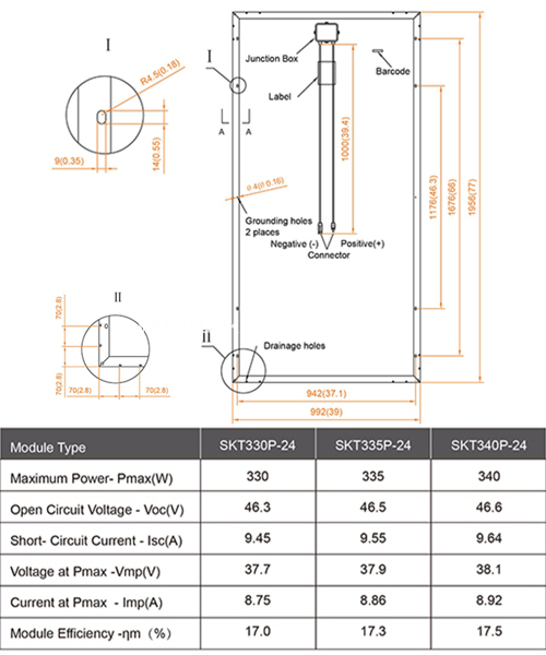 High Quality 300w Solar Pv Module