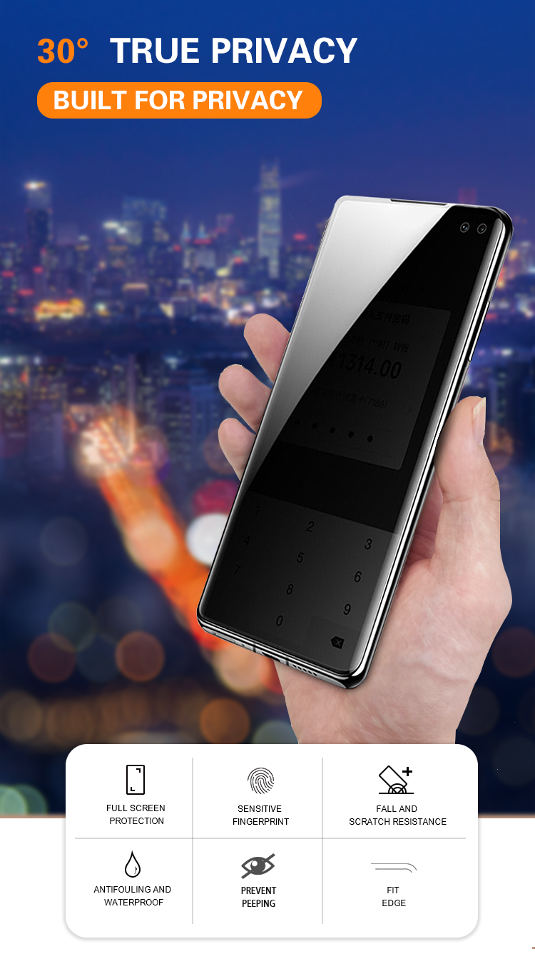 Anti-peep screen protector