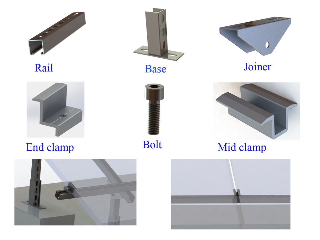 Solar Mounting Structure for Solar Energy Panel Mounting