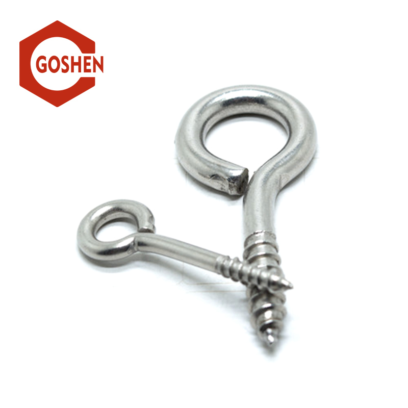 Stainless Steel Eye Hook Screw