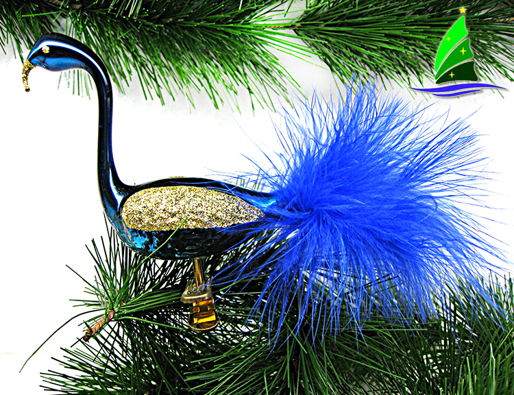 Glass Flamingo Ornaments Glass Flamingo Ornaments