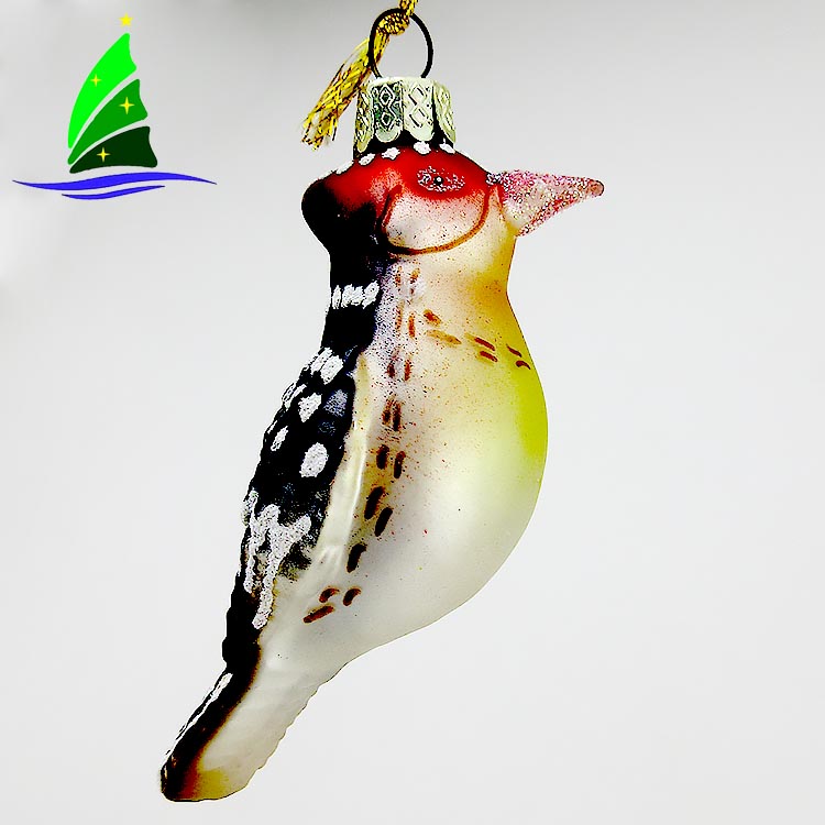 Handmade Glass Bird Ornament Handmade Glass Bird Ornament